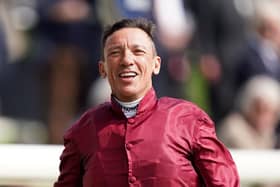 Jockey Frankie Dettori on day one of the Dante Festival 2023 at York Racecourse. (Picture: Mike Egerton/PA Wire)