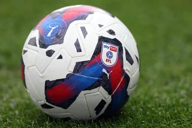EFL match ball. Picture: Getty Images.