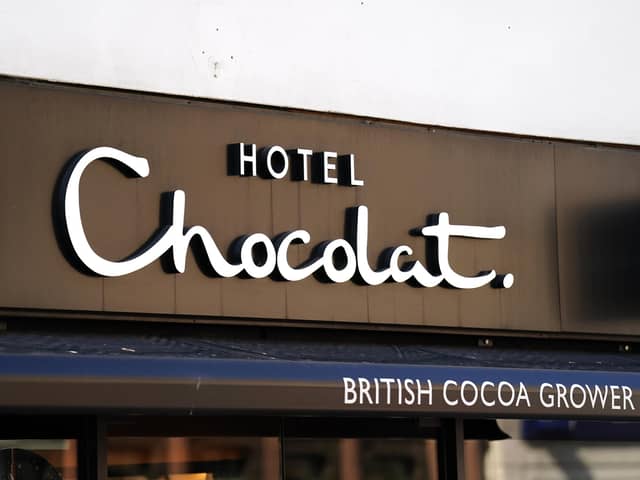 Hotel Chocolat is being bought by the owner of confectionery brand Mars in a deal worth £534m, as it plans to help grow the luxury chocolatier in the UK and potentially overseas (Photo by Mike Egerton/PA Wire)