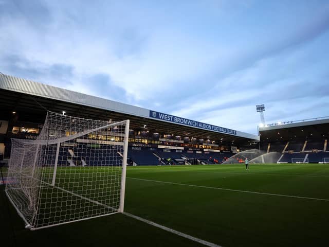 WEST BROMWICH, ENGLAND - OCTOBER 18: General view inside the stadium prior to the Sky Bet Championship between West Bromwich Albion and Bristol City at The Hawthorns on October 18, 2022 in West Bromwich, England. (Photo by Catherine Ivill/Getty Images)