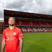 Barnsley summer recruit David McGoldrick. Picture courtesy of Barnsley FC.