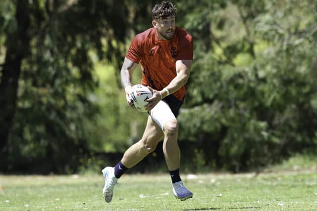Matty Ashton's inclusion is the only change to the England side for this weekend. (Photo: Peter Keleman/SWpix.com)