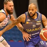 Rodney Glasgow Jnr has been named the new captain of Sheffield Sharks (Picture: Bruce Rollinson)