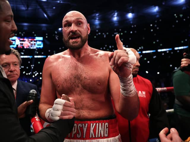 Tyson Fury says the deadline has passed to a agree a deal to fight Anthony Joshua. Picture: Julian Finney/Getty Images.
