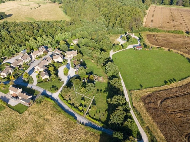 Emmerdale set in Yorkshire. (Pic credit: Rotor Aerial Photography / ITV Studios / PA Wire)