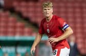 Barnsley captain Cameron McGeehan, pictured in action in the recent League One game against Blackpool. Photo: Tony Johnson.