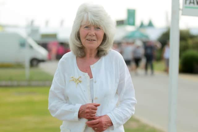 Children's author Jilly Cooper at The Great Yorkshire Show, Harrogate, North Yorkshire, back in 2013. Picture: rossparry.co.uk / Chris Fairweather
