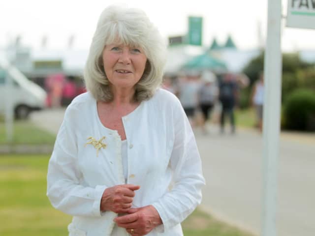 Children's author Jilly Cooper at The Great Yorkshire Show, Harrogate, North Yorkshire, back in 2013. Picture: rossparry.co.uk / Chris Fairweather