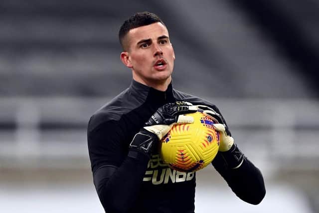 TARGET: Newcastle United goalkeeper Karl Darlow is interesting Leeds United as well as Hull City and Middlesbrough. Picture: Stu Forster/PA