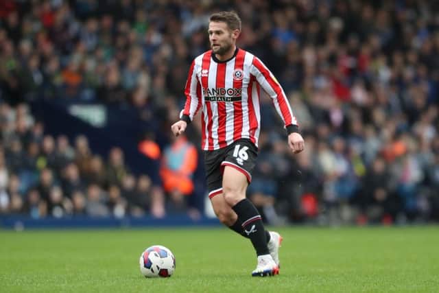 EVER-PRESENT: Oliver Norwood has played all but 21 minutes of Sheffield United's Championship season