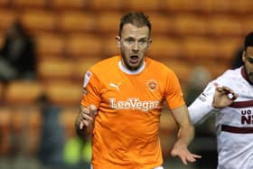 Jordan Rhodes has impressed for Blackpool this term. Image: Pete Norton/Getty Images