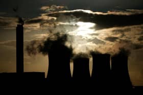 SELBY, ENGLAND - MARCH 02:  A general view of Drax Power Station on March 02, 2020 in Selby, England. (Photo by Christopher Furlong/Getty Images)