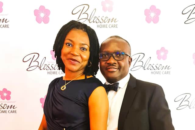 Asuquo Asuquo and his wife Mercy are taking over the franchise in West Yorkshire