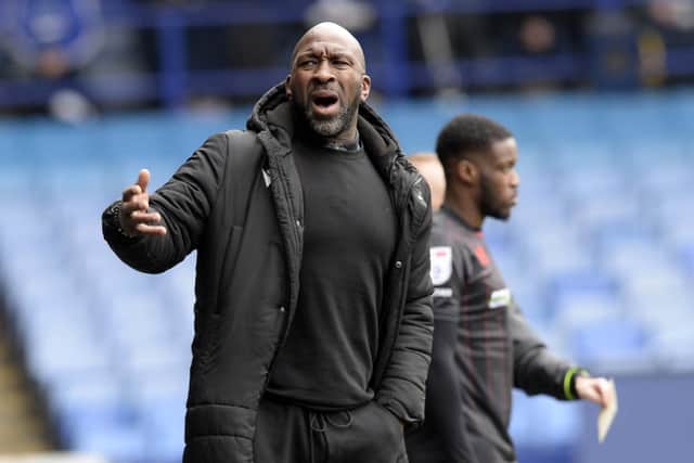 SECOND CHANCE: Sheffield Wednesday boss Darren Moore is close to achieving his aim of promotion back to the Championship with the Owls.  Picture: Steve Ellis