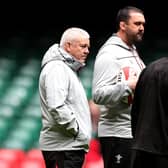 Warren Gatland, the Wales head coach looks on during the Wales captain's run at the Principality Stadium on February 24, 2023 in Cardiff, Wales. (Picture: David Rogers/Getty Images)