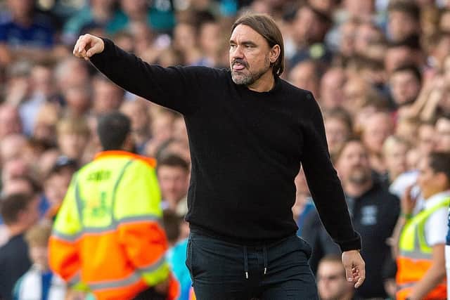 Leeds United manager Daniel Farke, who returns to former club Norwich City on Saturday. Picture: Bruce Rollinson.