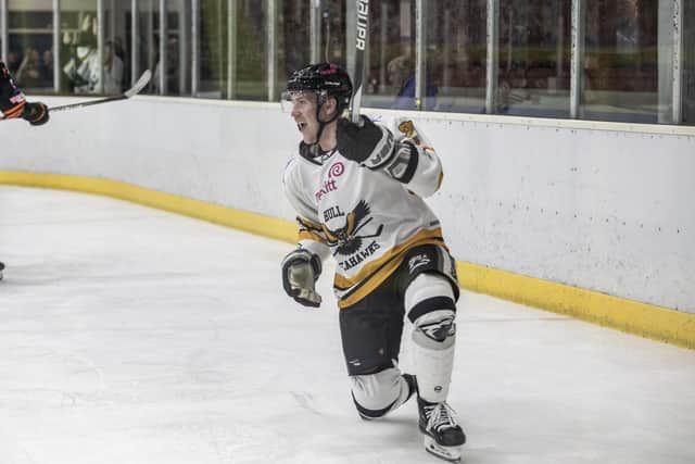 GOAL-DEN BOY: Hull Seahawks' Bobby Chamberlain has posted 24 goals and 38 assists in 39 games this season. Picture: Adam Everitt/Seahawks Media.