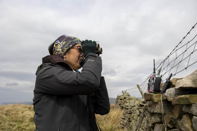 Samantha Franks is a senior research ecologist with the British Trust for Ornithology and has been working on the project to tag curlews in The Yorkshire Dales.