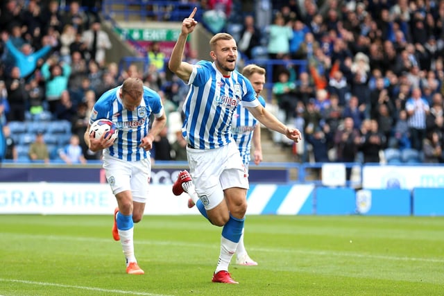 Scored what looked like being the winning goal in Huddersfield's derby at Hull, before the hosts claimed a late leveller deep into second-half stoppage time.