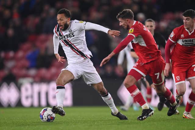 Lewis Baker joined Stoke City from Chelsea in 2022. Image: Stu Forster/Getty Images
