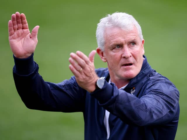 Mark Hughes is pleased with the strength in depth at Bradford City. Picture: George Wood/Getty Images.