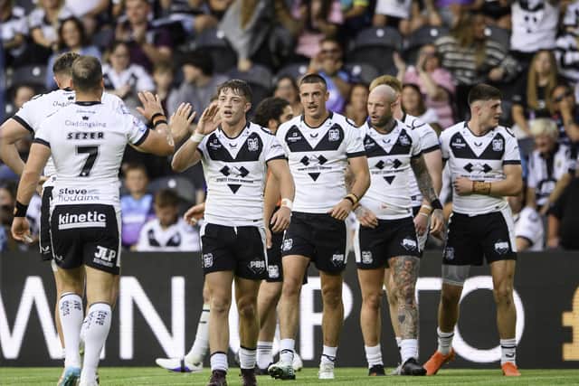 Hull seized the early initiative at the MKM Stadium. (Photo: Allan McKenzie/SWpix.com)