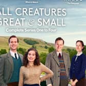 The series one to four boxset of All Creatures Great and Small