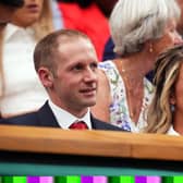 Sir Jason Kenny and Dame Laura Kenny, pictured in the Royal Box at Wimbledon last year, have given their support to the bid