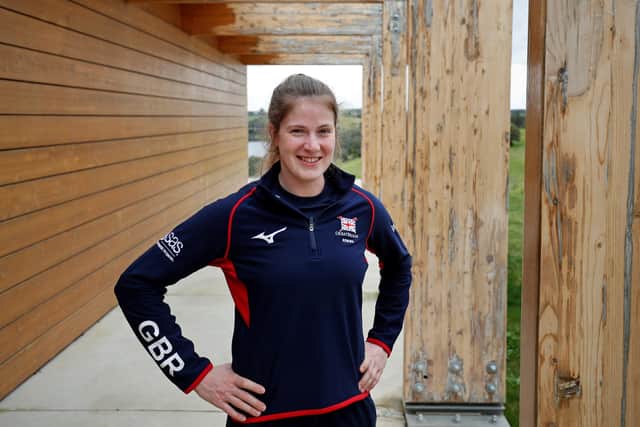 Britain's Georgie Brayshaw poses for a portrait at the GB Rowing Team training camp in Avis, central Portugal on February 12, 2020 (Picture: PA)