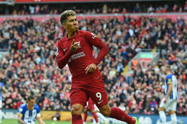 His two goals hauled Liverpool level at Anfield as they eventually battled to a 3-3 draw at Anfield against Brighton. He is Liverpool's top scorer this season across all competitions.