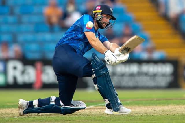 DISAPPOINTMENT: Opener Adam Lyth struggled to find his best Twenty20 form