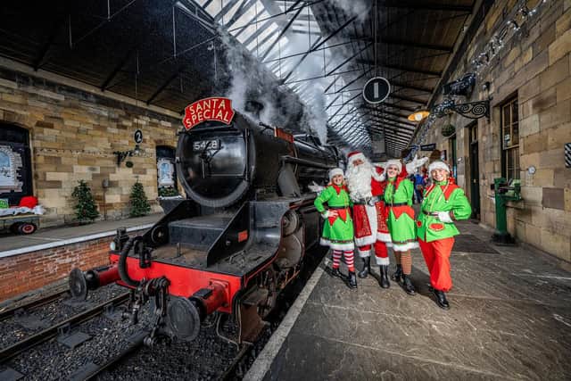 All aboard Santa Express