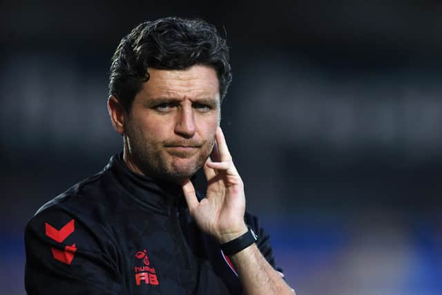 EXASPERATED: Rotherham United coach Alex Bruce (Image: Jonathan Gawthorpe)