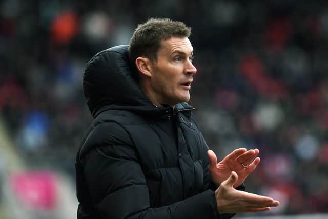 BELIEF: Rotherham United manager Matt Taylor thinks results will turn if his side keep their focus