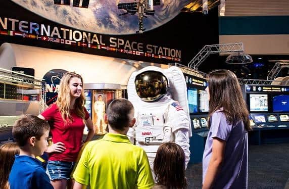 The Space Center is one of the city's top attractions