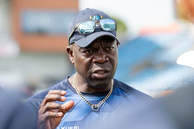 WAITING GAME: Yorkshire head coach Ottis Gibson believes he in the middle of a five-year project to get Yorkshire into a position where it can challenge for the County Championship Division One title again. 
Picture by Allan McKenzie/SWpix.com