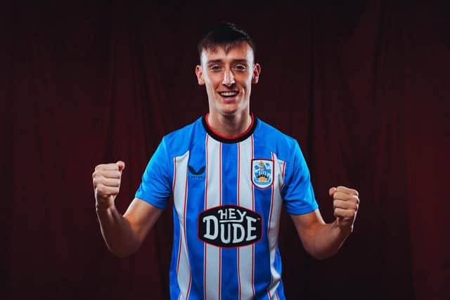 Cameron Humphreys has returned for a second spell at Huddersfield Town. Picture courtesy of HTAFC.