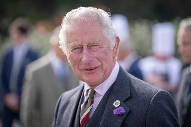 King Charles III, who was known as Prince Charles, Prince of Wales, at the time this photo was taken. (Pic credit: Jane Barlow / WPA Pool / Getty Images)