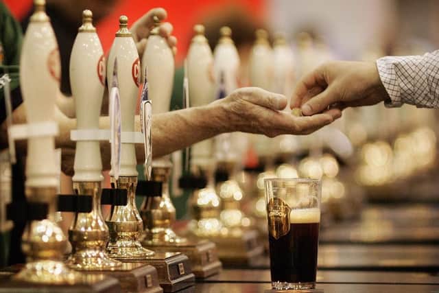 A pint of beer is served. (Pic credit: Peter Macdiarmid / Getty Images)