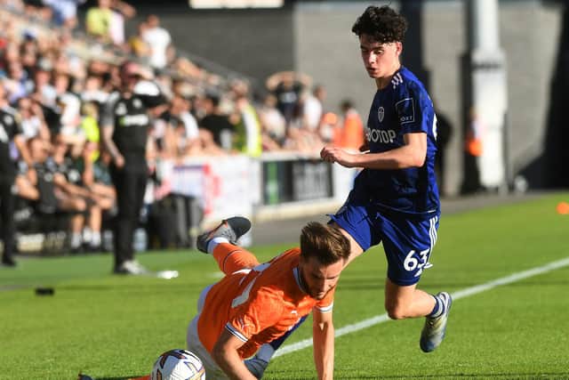 FREAK INJURY: Leeds United youngster Archie Gray