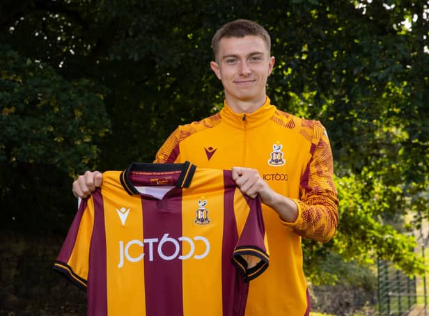 LATEST ADDITION: Scott banks is Bradford City's 15th signing of a hectic transfer window