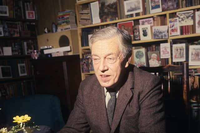 Cecil Day-Lewis pictured at his home in Greenwich, London. Photo credit: PA Wire