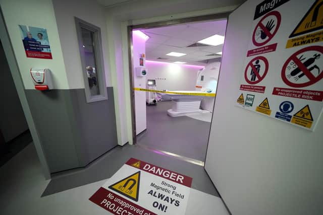 An MRI scanner at Leeds General Infirmary in West Yorkshire. Using MRI scans to screen men for prostate cancer could reduce deaths from the disease "significantly", researchers have suggested.PA Media