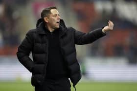 Rotherham United head coach Leam Richardson, who has left the club after just four months in charge.