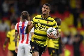 New Sheffield Wednesday signing Ashley Fletcher, pictured in action for Championship rivals Watford. Picture: Getty Images.