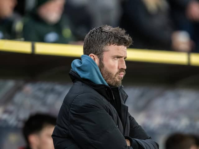 Middlesbrough head coach Michael Carrick watches the Championship action in Wednesday's game at Hull City. Picture: Tony Johnson.