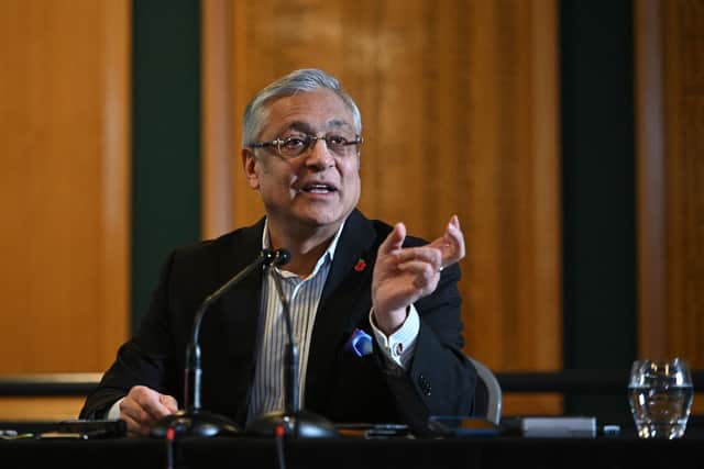 Lord Kamlesh Patel has overseen Yorkshire's response to the ECB investigation, with the club pleading guilty to four amended charges. Photo by Oli Scarff/AFP via Getty Images.