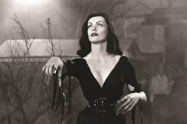 Vampira was the alter-ego of B-movie actress Maila Nurmi in the 1950s.