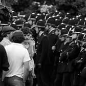 MINERS STRIKE May 31st 1984
Police and pickets  at Orgreave