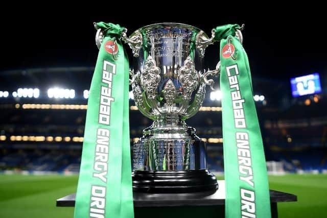 The Carabao Cup 2023-24 first-round draw will take place live on Sky Sports at 2.30pm on Thursday afternoon. It will feature ten Yorkshire clubs.  Photo by Michael Regan/Getty Images.